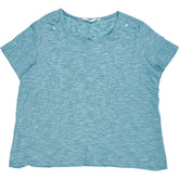 Seasalt Cornwall Teal Striped Top