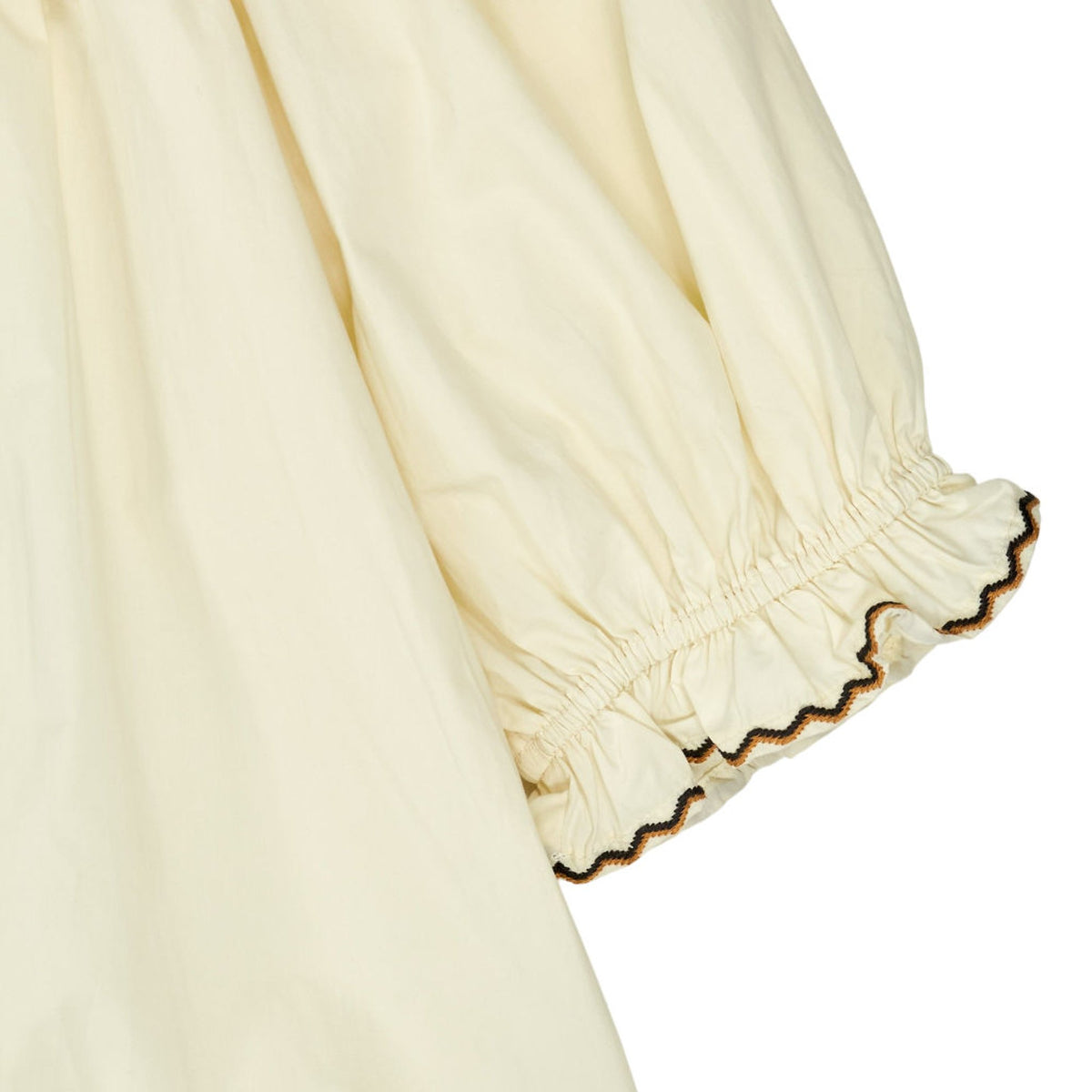 French Embroidered Cream Blouse 2