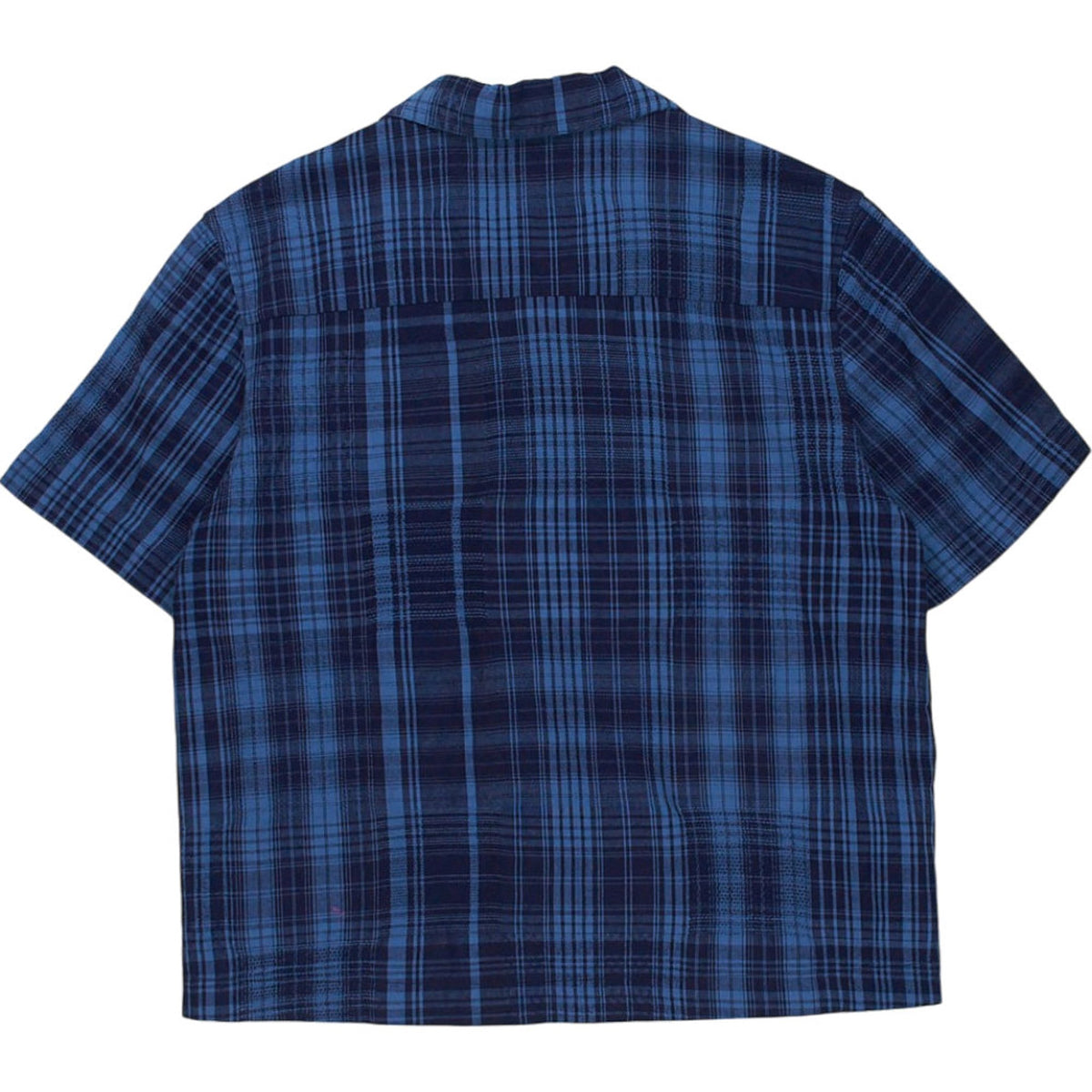 YMC Indigo Check Vegas Shirt