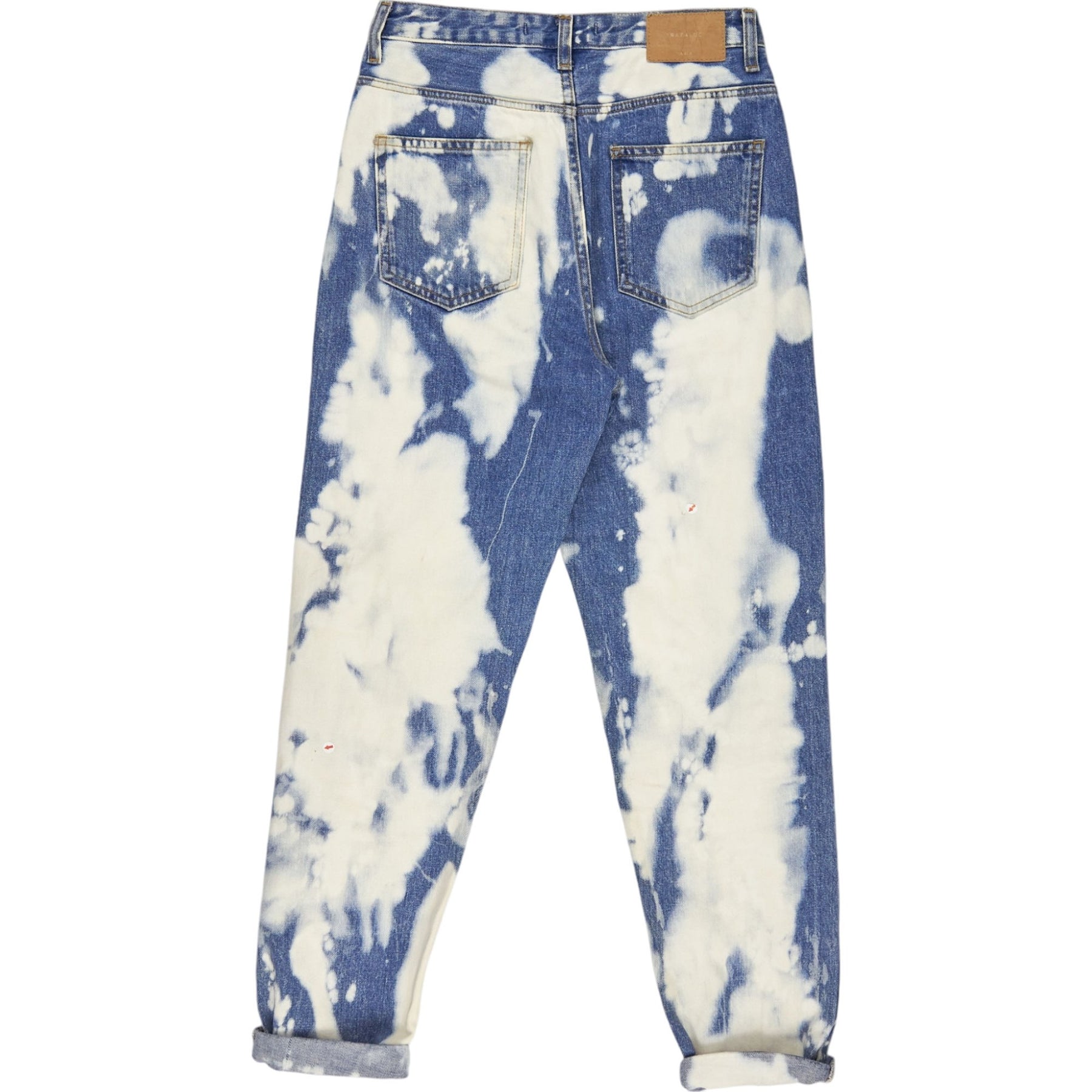 Zara Blue Tie-Dye Jeans