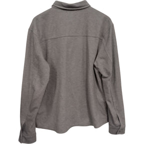 Zara Grey Overshirt Button-Up