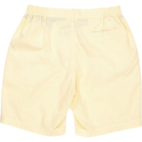 MR MARVIS Yellow Seersucker Shorts