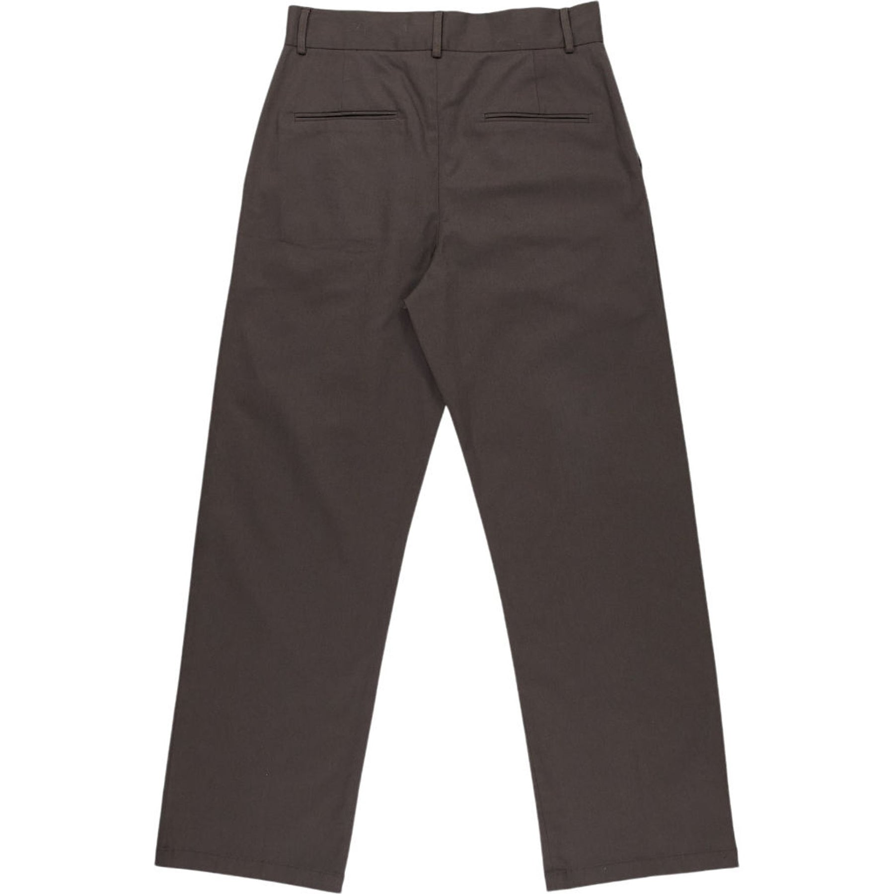 OMNES Brown Pleated Trousers