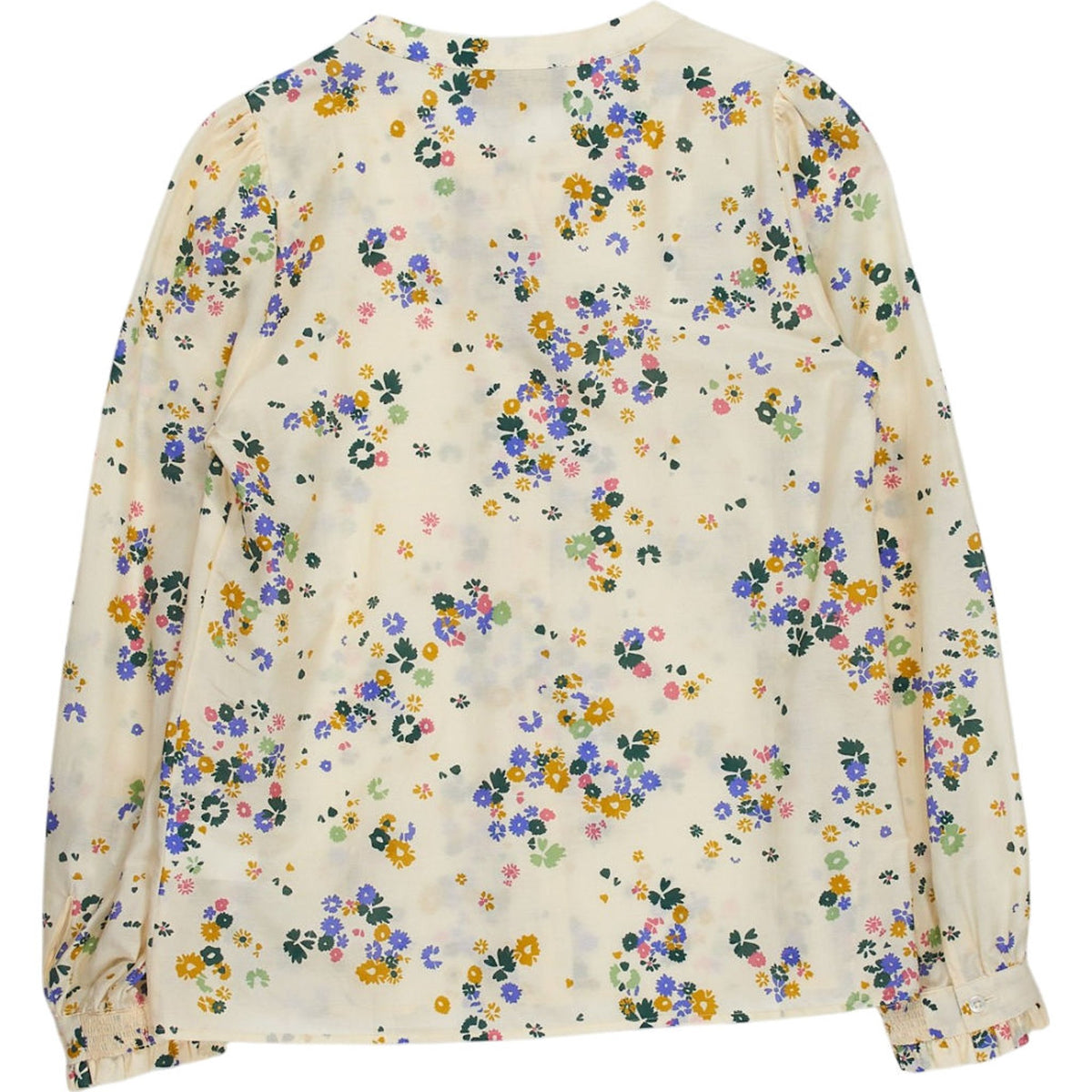 Wyse Cream Floral Blouse