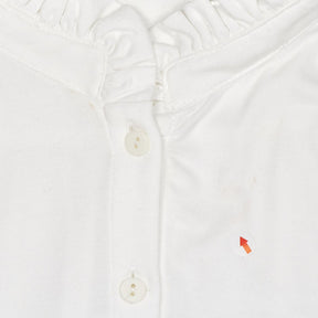Baukjen White Janey Short Sleeve Blouse
