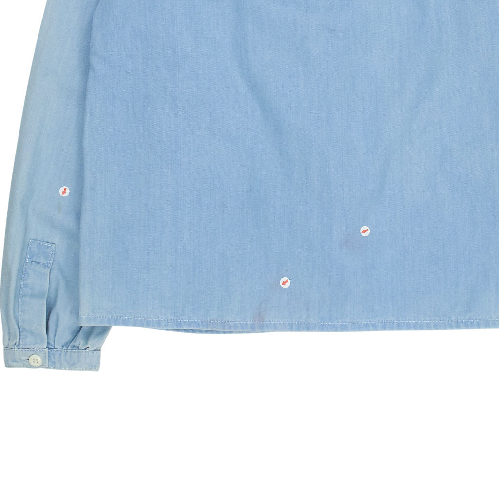 Hush Blue Denim Shirt UK 10
