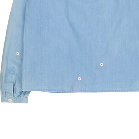 Hush Blue Denim Shirt UK 10