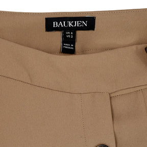 Baukjen Beige Pleated Skirt