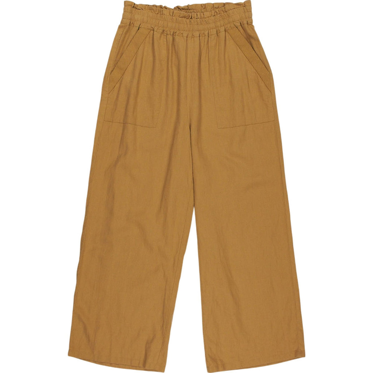 Wyse Brown Linen Trousers