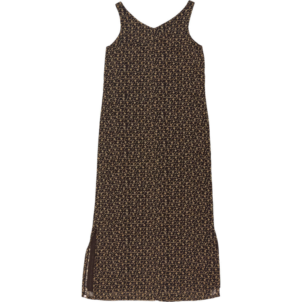 Planet Brown Floral Midi Dress