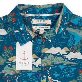 Seasalt Blue Larissa Organic Cotton Shirt