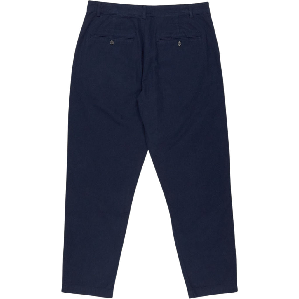 Universal Works Navy Military Chino Trousers