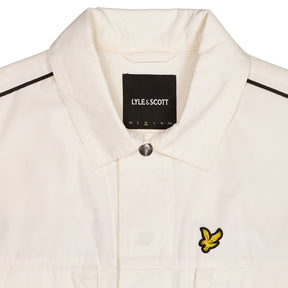 Lyle & Scott White Cotton Overshirt