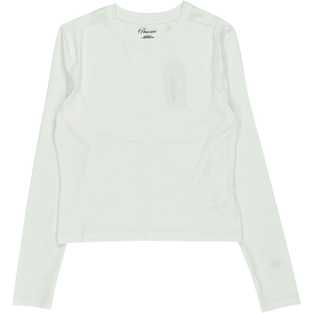 Pruzan White The Fitted Long Sleeve Shirt