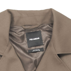 Pull & Bear Brown Trench Coat