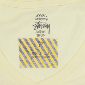 Stussy Yellow Graphic T-Shirt