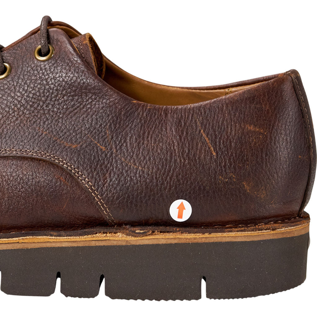 Grenson Brown Leather Derby Shoes