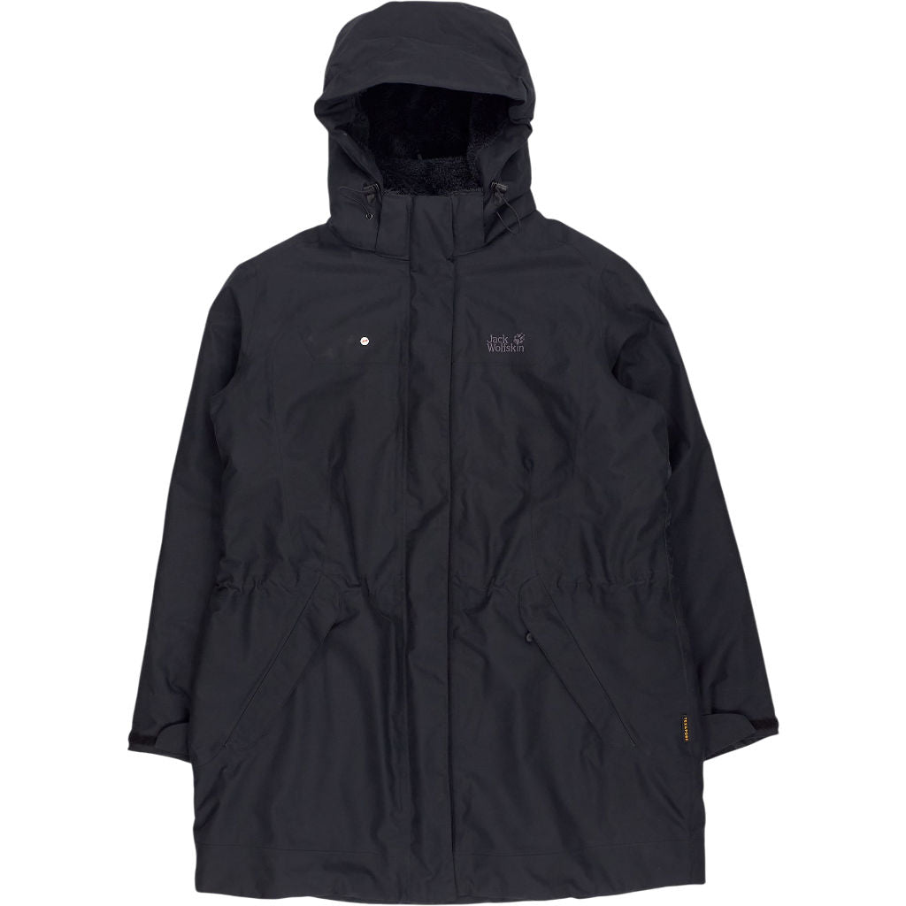 Jack Wolfskin Black Texapore Waterproof Jacket
