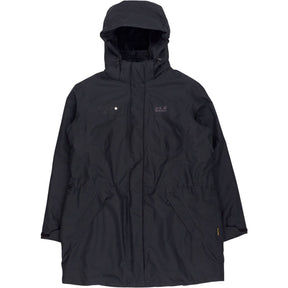 Jack Wolfskin Black Texapore Waterproof Jacket