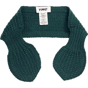 YMC Green Knit Scarf