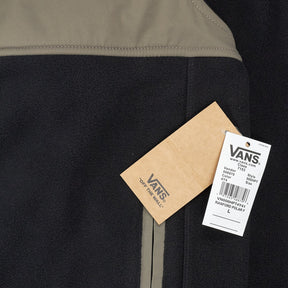 Vans Black Taupe Ranford Polar Fleece Jacket