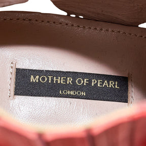 Mother of Pearl Red Ankle Boots EU 37