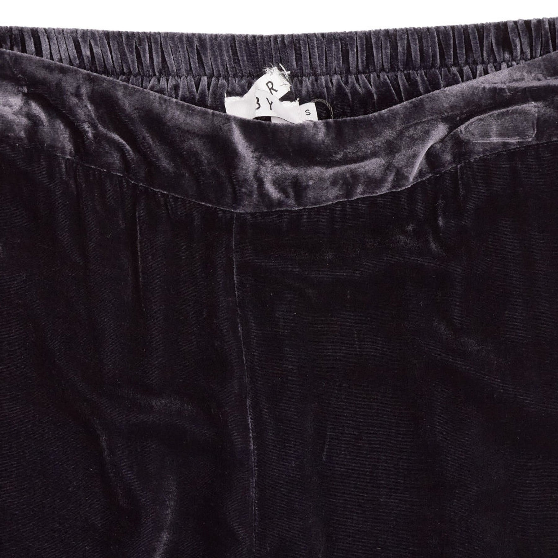 NRBY Black Velvet Trousers