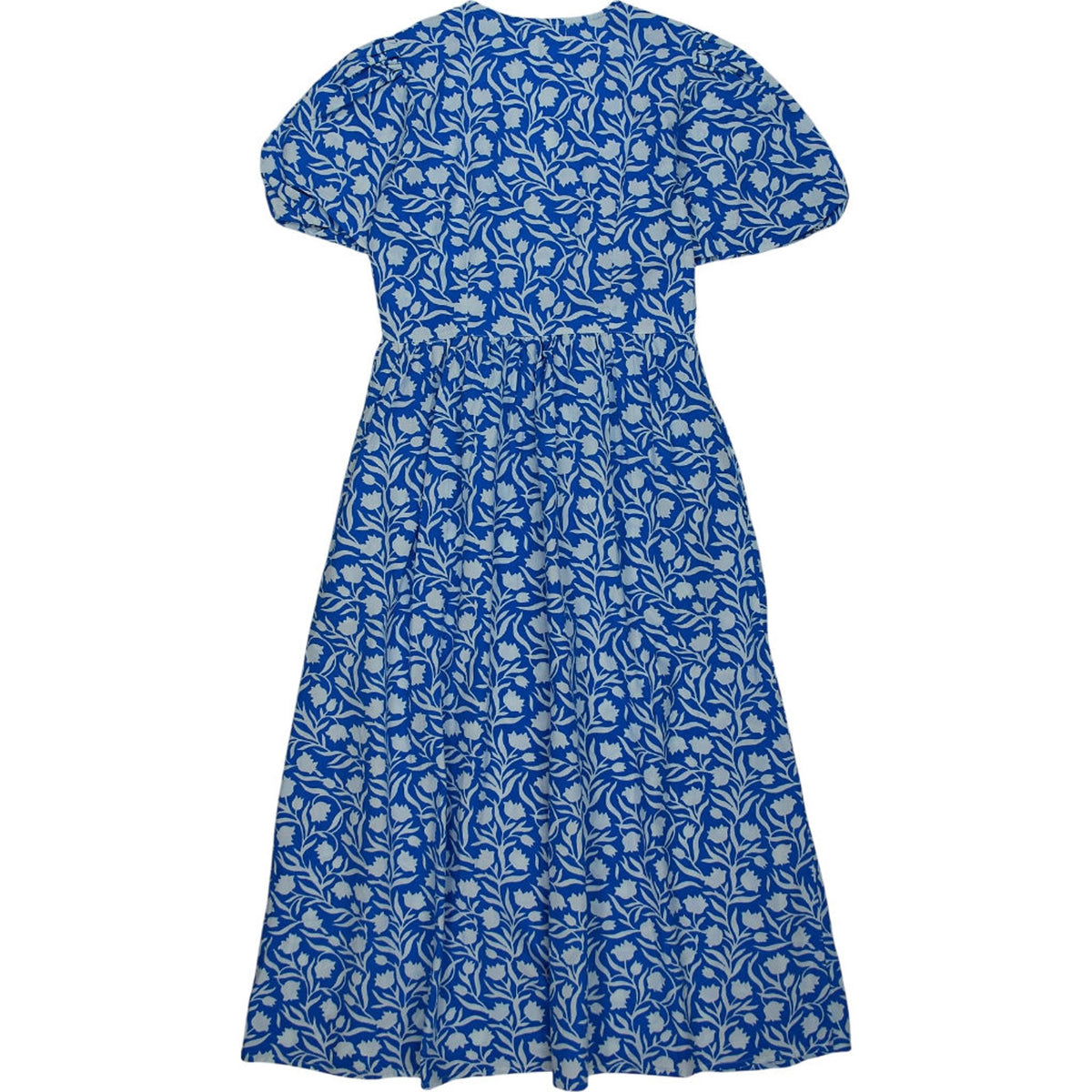 Pink City Prints Blue Floral Dress