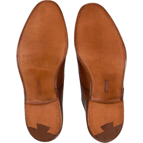 Crockett & Jones Brown Leather Oxford Shoes