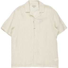Moss Cream Short Sleeve Shirt