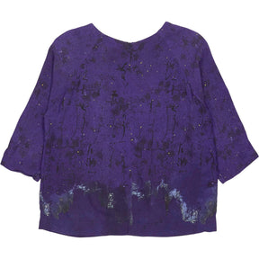 Toast Purple Viscose Blouse