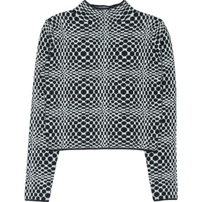 Motel Black White Lara Jumper