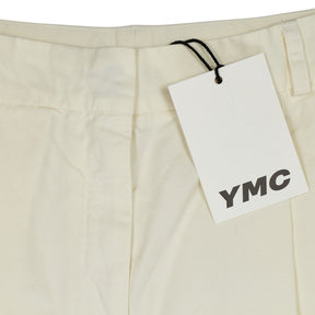 YMC Ecru Cotton Market Trousers