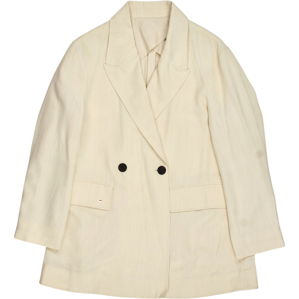 Studio Nicholson Biscuit Filli Double Breasted Jacket