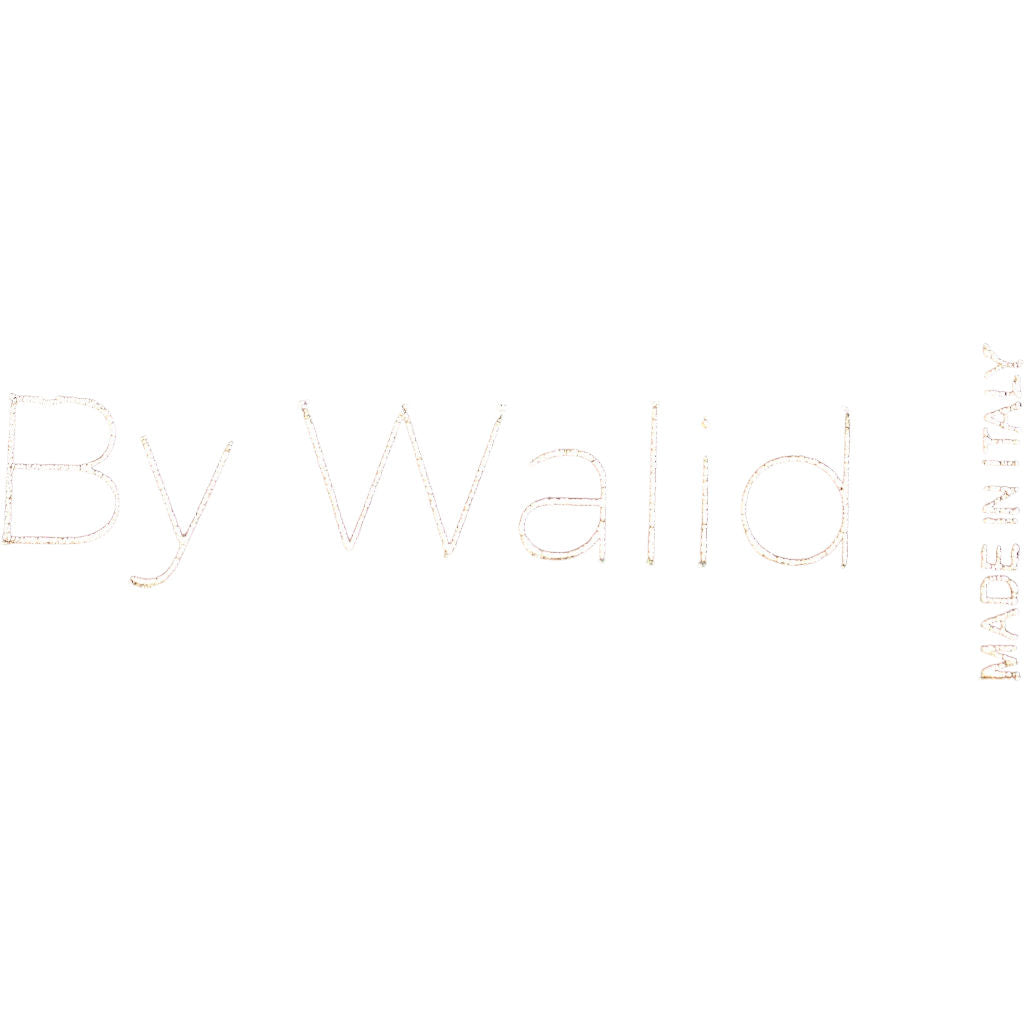 By Walid Black Beaded Slip-On Trainers