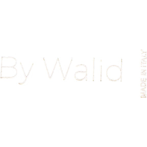 By Walid Black Beaded Slip-On Trainers