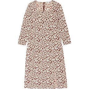 Omnes Brown Patterned Dress