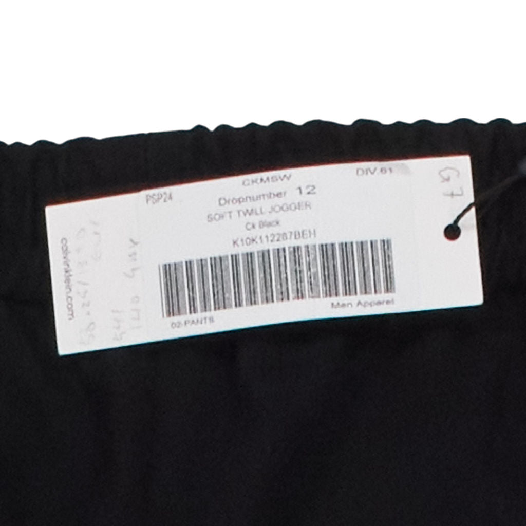 CK Black Soft Techno Twill Jogger