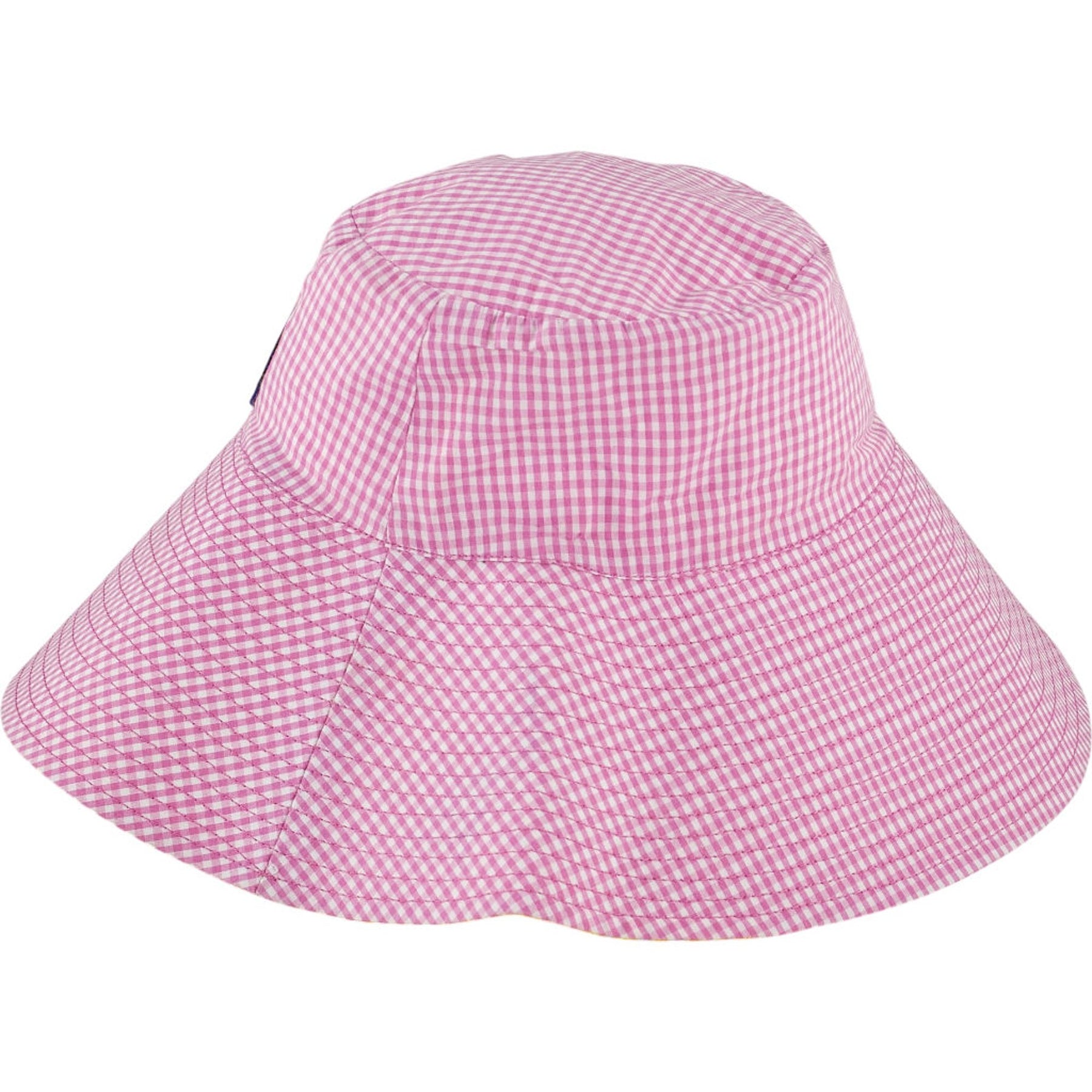 Ngorder Pink Gingham Bucket Hat