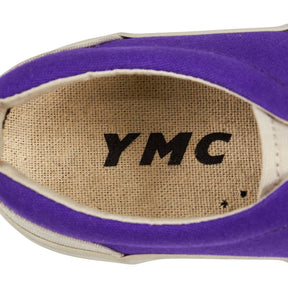 YMC Purple Canvas Trainers