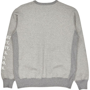 Neighborhood Grey Tactical Crew Sweatshirt