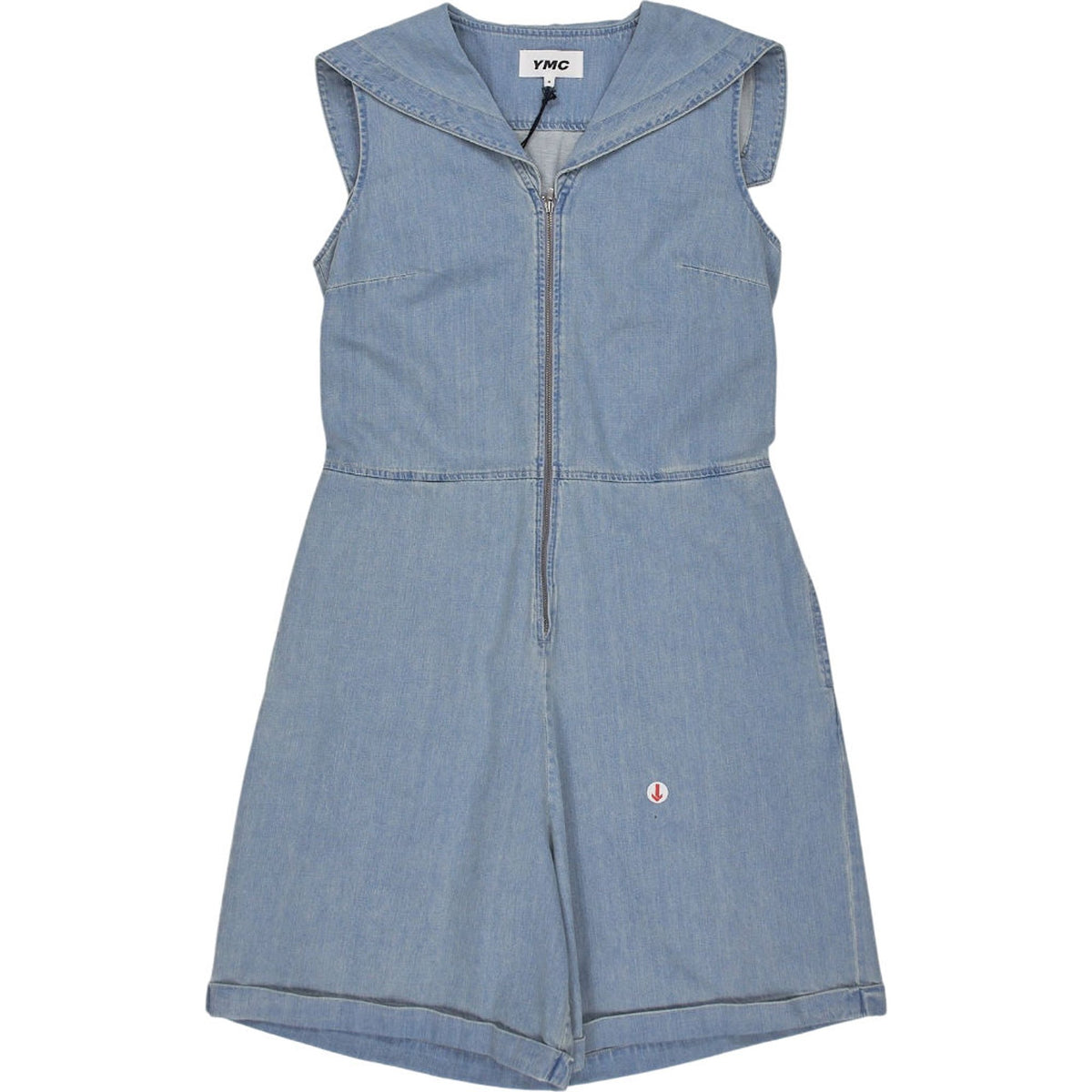 YMC Indigo Bleach Sindy Jumpsuit S