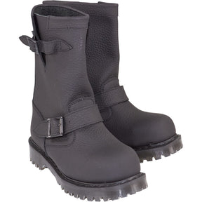 YMC Black Leather Boots