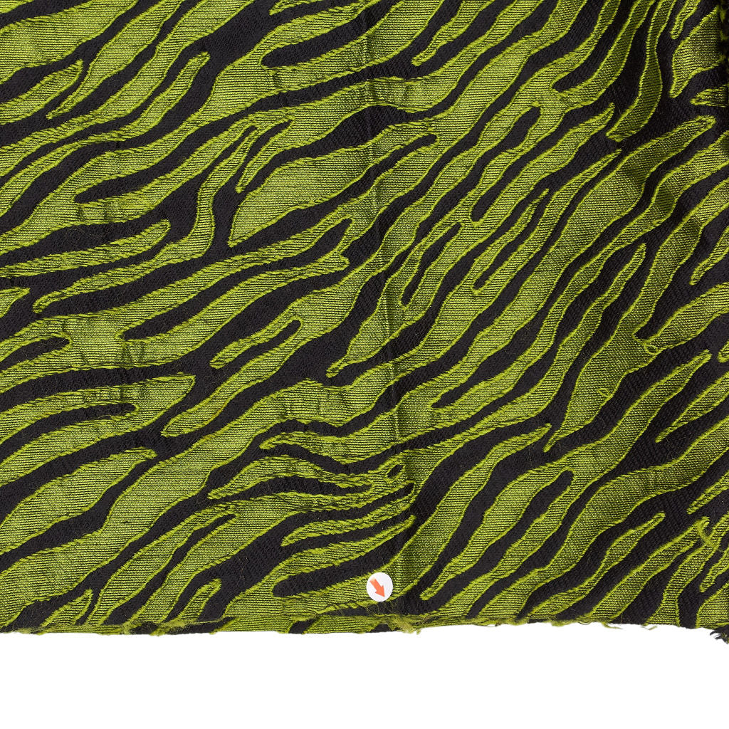 A Better Mistake Green Zebra Patterned Trousers