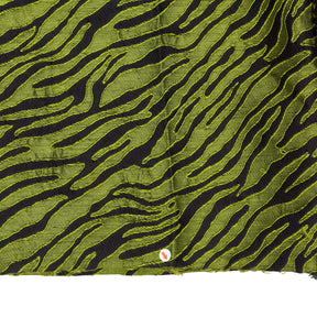 A Better Mistake Green Zebra Patterned Trousers
