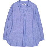 NRBY Blue Linen Blouse