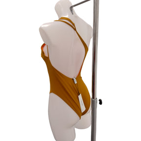 Calvin Klein Tangelo One Shoulder Swimsuit