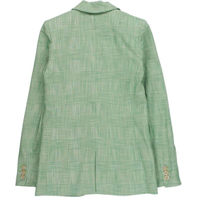 Me+Em Green Check Blazer