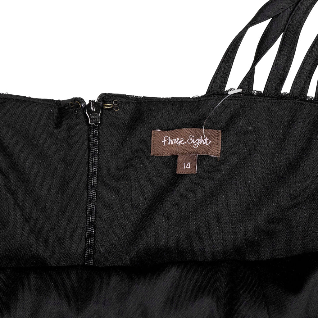 Phase Eight Black Strappy Dress
