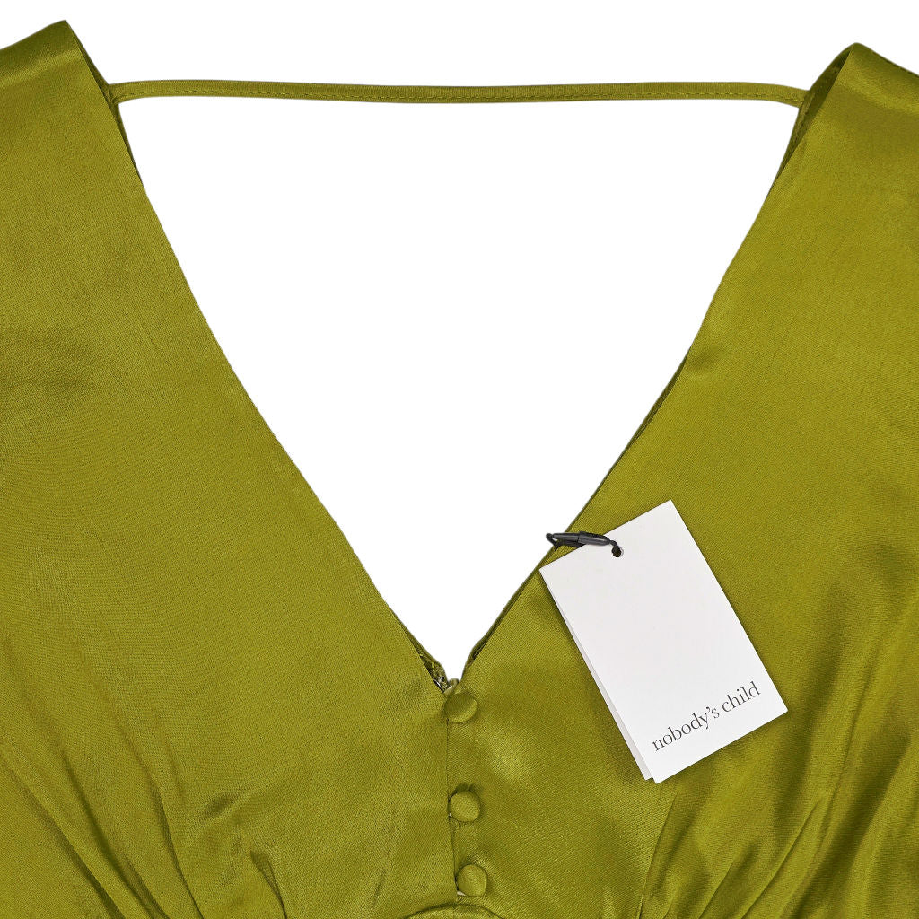 Nobody's Child Green Stella Midaxi Midi Dress